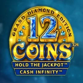 12 Coins Grand Diamond Edition slot logo by Wazdan at GT Casino