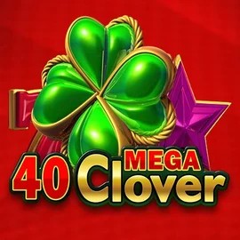 Logo of 40 Mega Clover from Amusnet Interactive at GT Casino