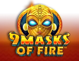 9 Masks of Fire slot logo by Gameburger Studios at GT Casino9 Masks of Fire