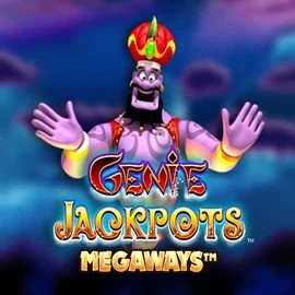 Logo of Genie Jackpots Megaways from Blueprint Gaming at GT Casino