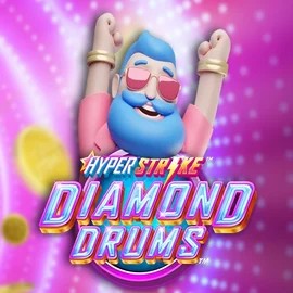 Hyper Strike Diamond Drums logo by Gameburger Studios at GT CasinoHyper Strike Diamond Drums