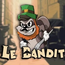 Le Bandit slot logo by Hacksaw Gaming at GT CasinoLe Bandit