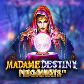 Madame Destiny Megaways logo by Pragmatic Play at GT Casino