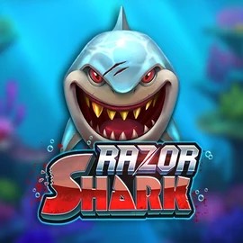 Razor Shark slot logo by Push Gaming at GT CasinoRazor Shark