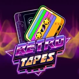 Logo of Retro Tapes from Push Gaming at GT Casino