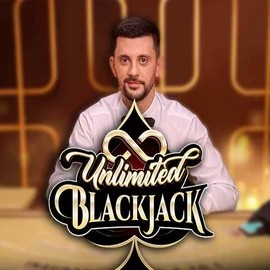 Unlimited Blackjack logo by Ezugi at GT CasinoUnlimited Blackjack